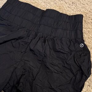 Glowmode Black Athletic Shorts
